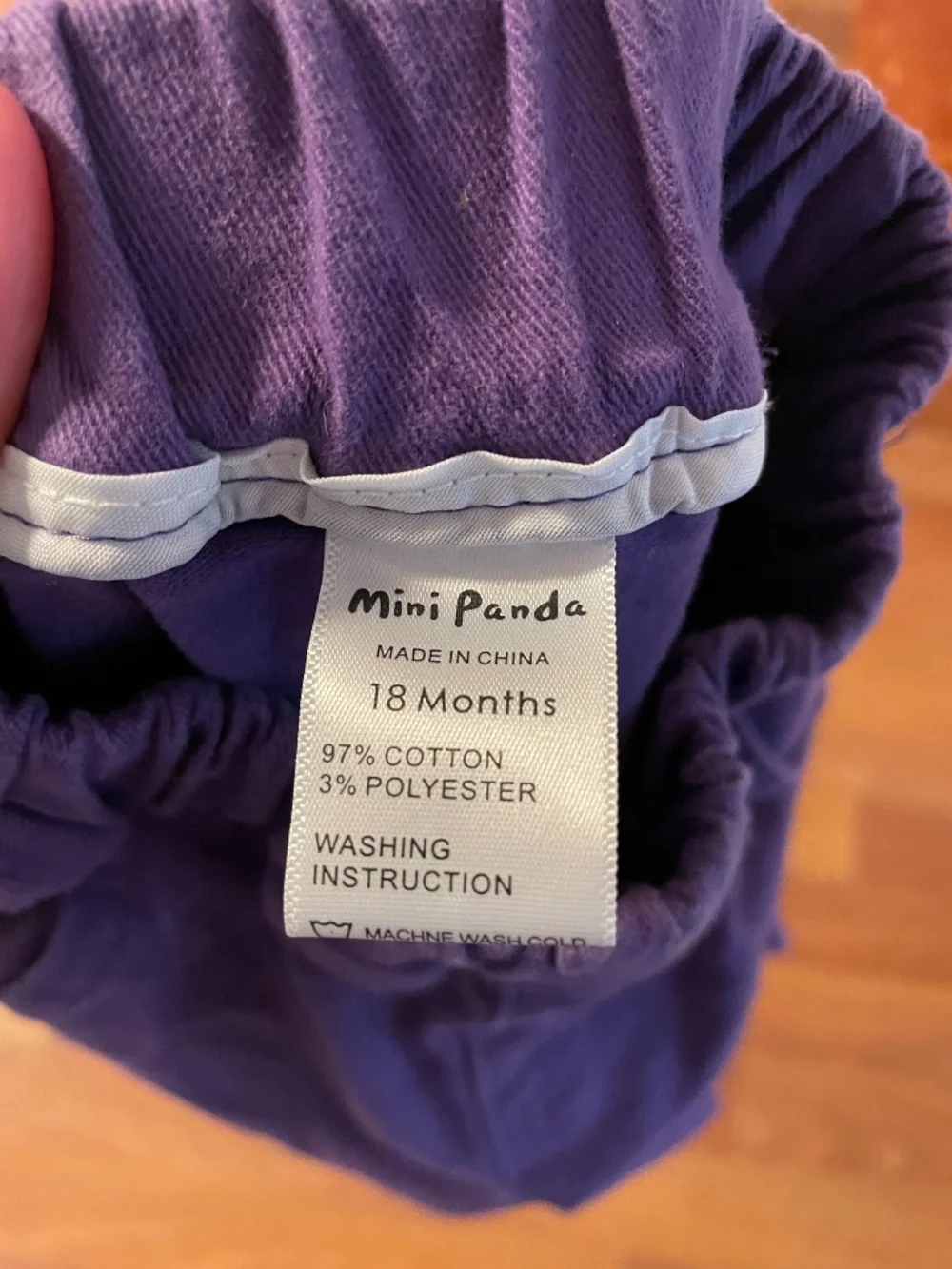 Grape Cargo Pants for Toddler